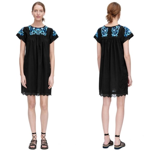Rebecca Taylor folk garden embroidered dress